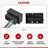 RED WOLF Stereo Wiring Harness Antenna Adapter Fit for 2013-2019