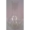 100ML Heavy Duty Borosilicate Glass Round Flask Flat Bottom