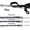 Waterproof Luxury Dog Collar and Leash Set, Heavy-Duty Luxury Pet