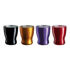 Luminarc Flashy Expresso Mano Tumblers, 9cl, Set of 4 Assorted