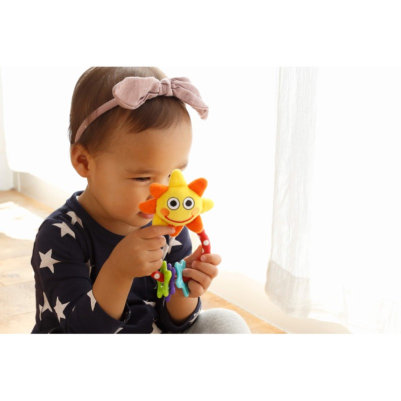 Sassy Rattle TYSA80175 Sun & Star Fun Rattle