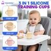 HippoBaby Silicone Transition Sippy Cup for 6+ month old |