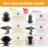 UOFUS 6 Lights Sputnik Semi Flush Mount Ceiling Light Matte