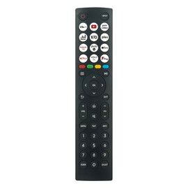 ROLLGAN EN2N36H T325573 Replacement Remote Control Applicable for Hisense Smart Vidaa UHD LED TV 40A4KTUK 32A4KTUK HT312758 65U7HQTUK 55U7HQTUK 65A9H 55A85HTUK HT264041 65U8Q. FTUK 65U8HQTUK 32E4KTUK