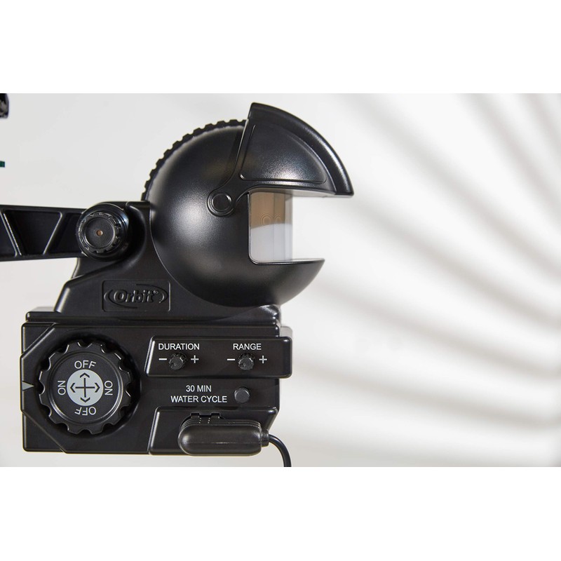 Enforcer Motion-Activated Sprinkler Black