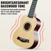 LeSage Soprano Ukulele Starter Kit, 21 Inch Basswood Hawaiian Uke