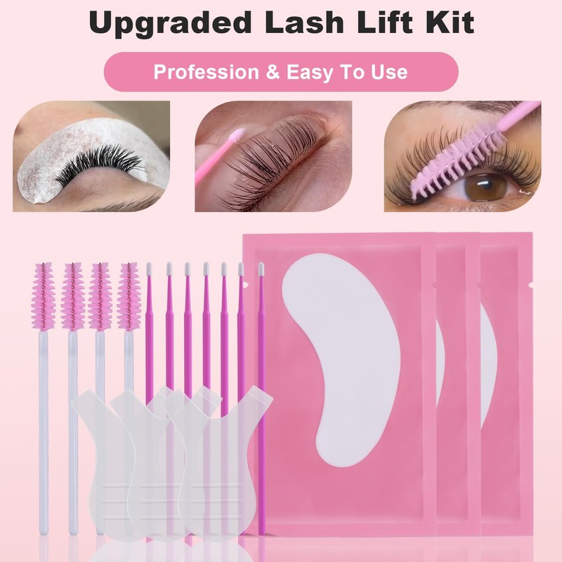 Eyelash Perm Set, Eye Lash Brow Lifting Kit, Beginner Curling