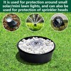 Mizelu 6 Pcs Lawn Light Protector, ABS Landscape Sprinkler and