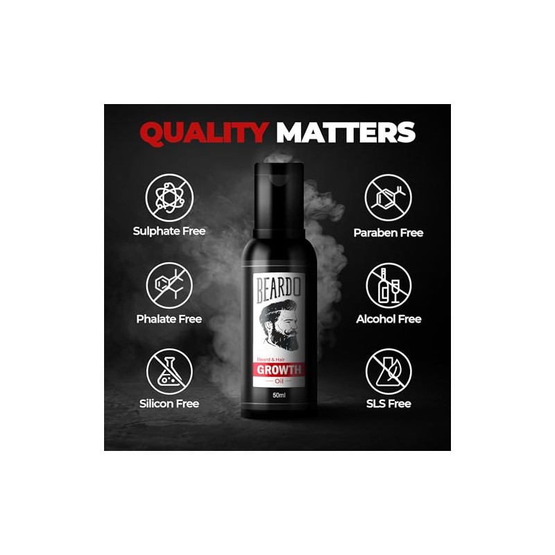 BEARDO Beard and Hair Growth Oil 50ml