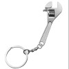 Unbranded Mini Metal Adjustable Wrench Creative Metal Spanner Key Chain