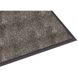 Guardian Silver Series Indoor Walk-Off Floor Mat, Vinyl/Polypropylene, 3'x4', Sable