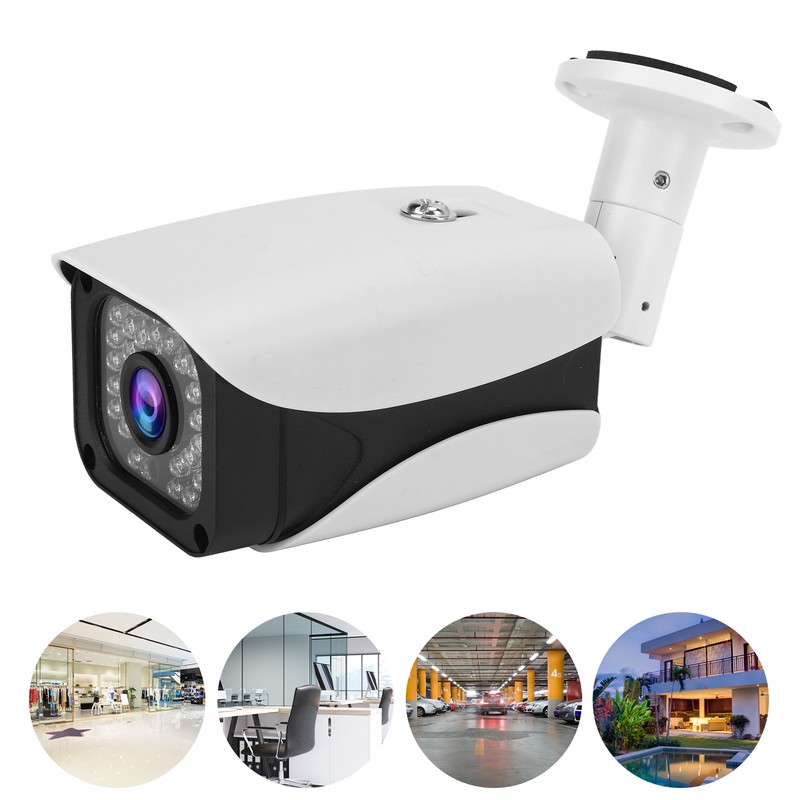 Indoor Outdoor Security Camera HD 1080P 2MP IP66 Waterproof Infrared