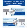 Uueego 5.5"(140mm) 12V RV Ventilation Cooling Fan for Fridge Vent