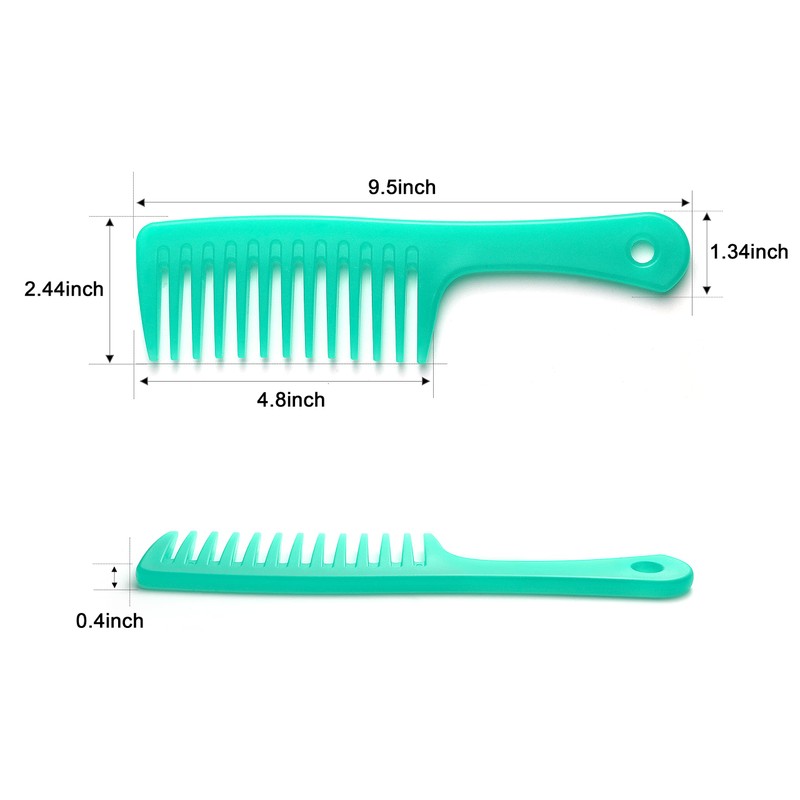 Peine de dientes anchos y peine grande para desenredar el