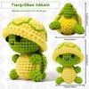 LYKTRIX Crochet Set Animals, Crochet Set for Beginners, Animal Crochet