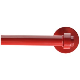 Allied Brass 2051/18-FER Continental Collection 18 Inch Towel Bar, Fire Engine Red