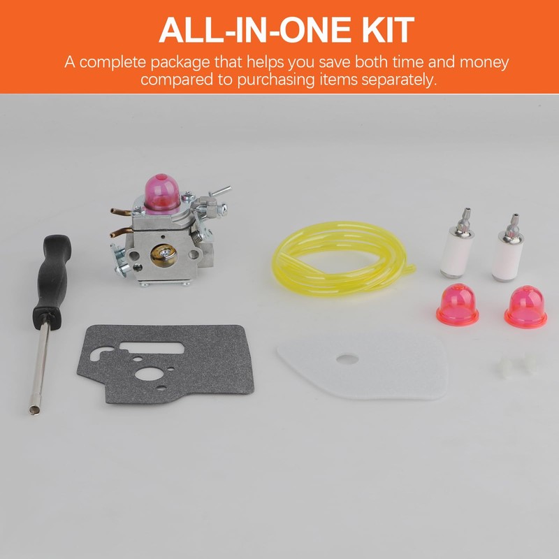 Carburetor Air Filter Kit for Husqvarna 130L 330LK 130C String