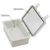 Zulkit Junction Box ABS Plastic Dustproof Waterproof IP65 Electrical Boxes