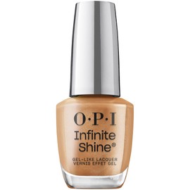 OPI OPI Infinite Shine 2000 Karats | Opaque Bright Gold Metallic Long Wear Gel Like Nail Polish | Metallic Mega Mix Collection