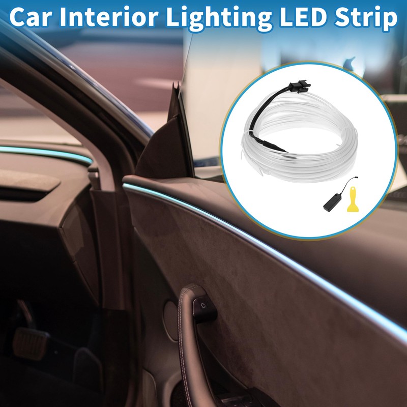 A ABSOPRO 3 Meter EL Wire Cable LED Glow String