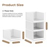 MIUOOPUR New Upgrade 3 Pack Closet Organizers and Storage Basket,