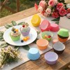 200 PCS Pastel Cupcake Liners, Colorful Floral Cupcake Liners