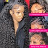 Espive 13x6 Deep Wave Lace Front Wigs Human Hair 200