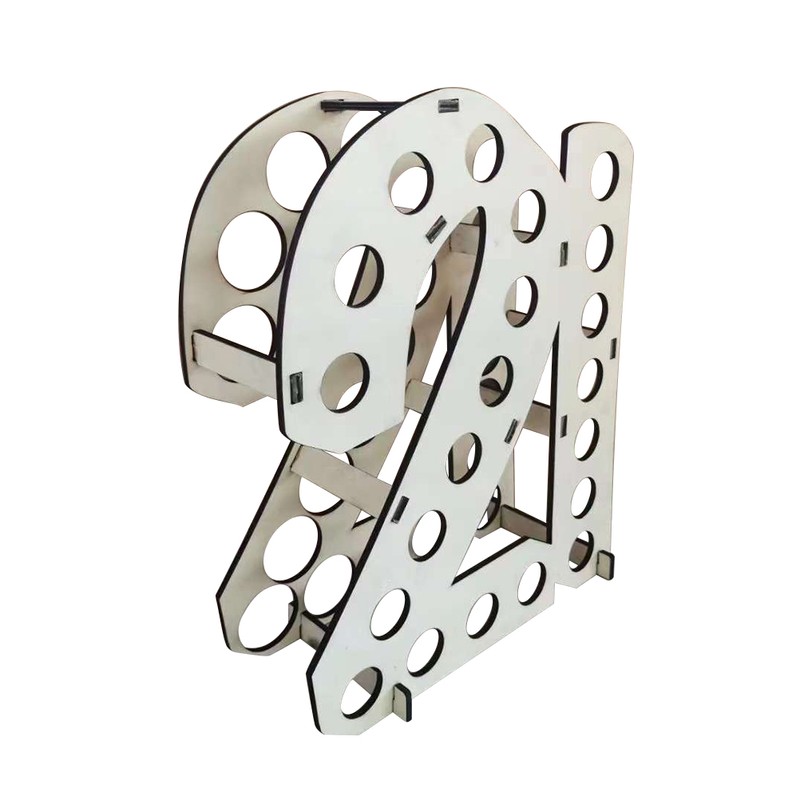 Wooden Wine Bottle Rack 21 st Birthday Wine Stand Holder
