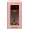 Maturi Hand Painted Stripe Gin Glass, 625ml, Gift Boxed