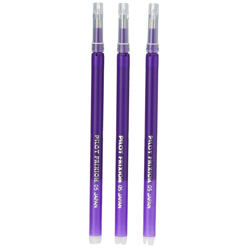 Pilot Refills for Frixion Clicker Rollerball 0.5 mm (Pack of