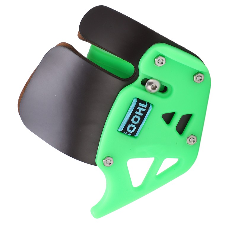 Archery Finger Tab Shooting Tabs Double Layer Leather Tabs Guard