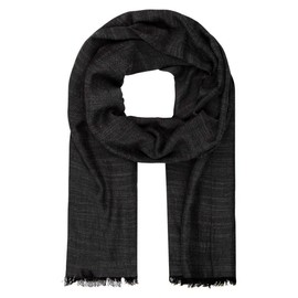 LINDENMANN Men's Scarf, Grey, Men's Scarf, Thin, 100% Viscose, gray