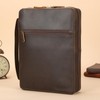 Polare Full Grain Cowhide Leather Bible Cover Church Bag Bible
