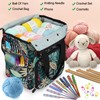 Coopay Craft Bag for Crochet Knitting Cross Stitch, Knitting Bags