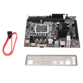 Gaming Motherboard DDR3 Intel H81 Computer Motherboard LGA 1150 for Intel Core 4/5 Generations, DDR3 Channel, VGA/DVI/HDML/RJ45
