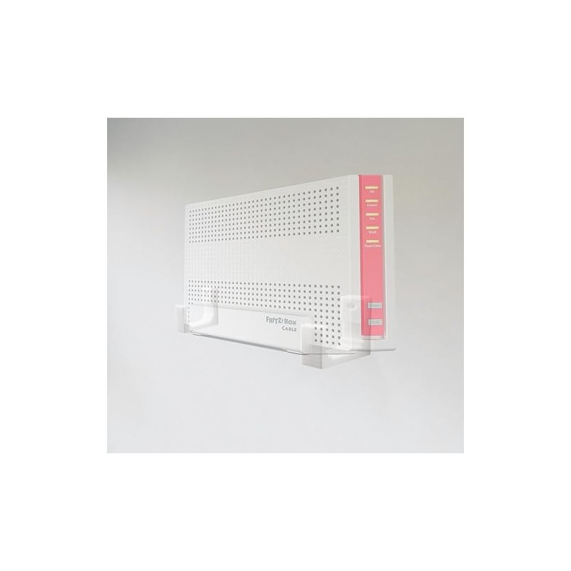 Naturalspring Customised Wall Mount for Fritzbox 6690 6590 6591 Cable