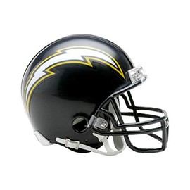 San Diego Chargers Replica Mini Helmet w/ Z2B Face Mask