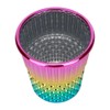 Hemline Rainbow Thimble CraftContainer, 12-x-12-Inch
