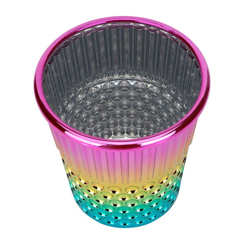 Hemline Rainbow Thimble CraftContainer, 12-x-12-Inch