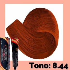 Color Tech 12pz Color Tech Tono Rojizo 8.44 Rubio Claro Cobrizo Intenso