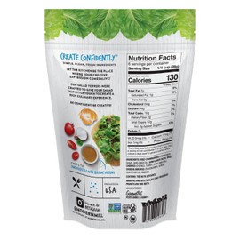 Modern Mill Summer Symphony Mixed Salad Topper By Gourmet Nut - Dried Cranberries,Blueberries,Pecans,Cherries & Sunflower Seeds - Gluten Free,Kosher,Dried Fruit & Nuts Vegan Snack -12oz Resealable Bag