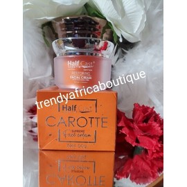 pure carrot X 1 Jar Half- C Carotte Supreme Facial Cream. Natural & Organic Fast Repair 50g