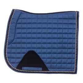 Equinavia Copenhagen Stay Put Dressage Saddle Pad - Dazzling Blue - Horse