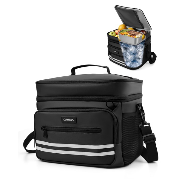 Carttiya Insulated Lunch Box for Men & Women - 26L