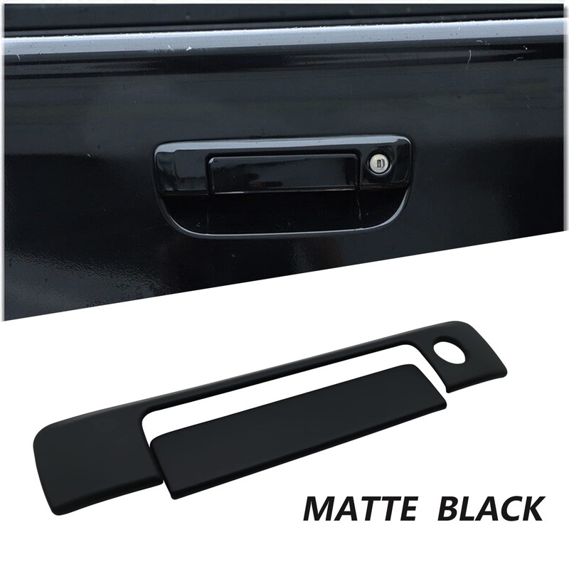 JHCHAN Tailgate Handle Cover Keyhole Matte for Ford Ranger 2012-2022