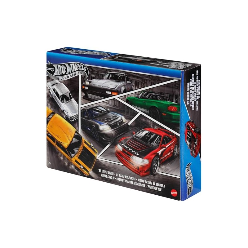 Hot Wheels Collector Multipack Autos Japoneses para coleccionistas