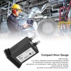 Tgoon Hour Gauge, Fully Sealed Hour Meter Hour Gauge Compact