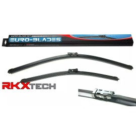 RKXtech RKX Front Windshield Wiper Blades Set of 2 FOR Alfa Romeo Giulia 24"+19" OE Fit