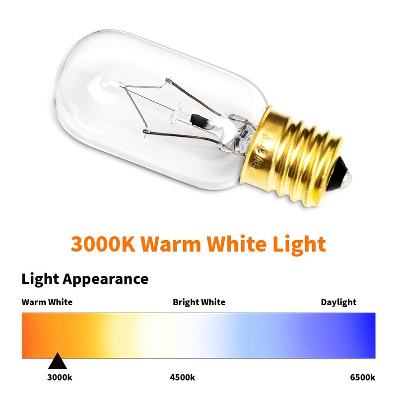 Belleone Light Bulb Fits for LG Microwave Oven - Compatible