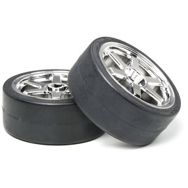 6-Spoke Wheels w/drift tires (2) 26mm